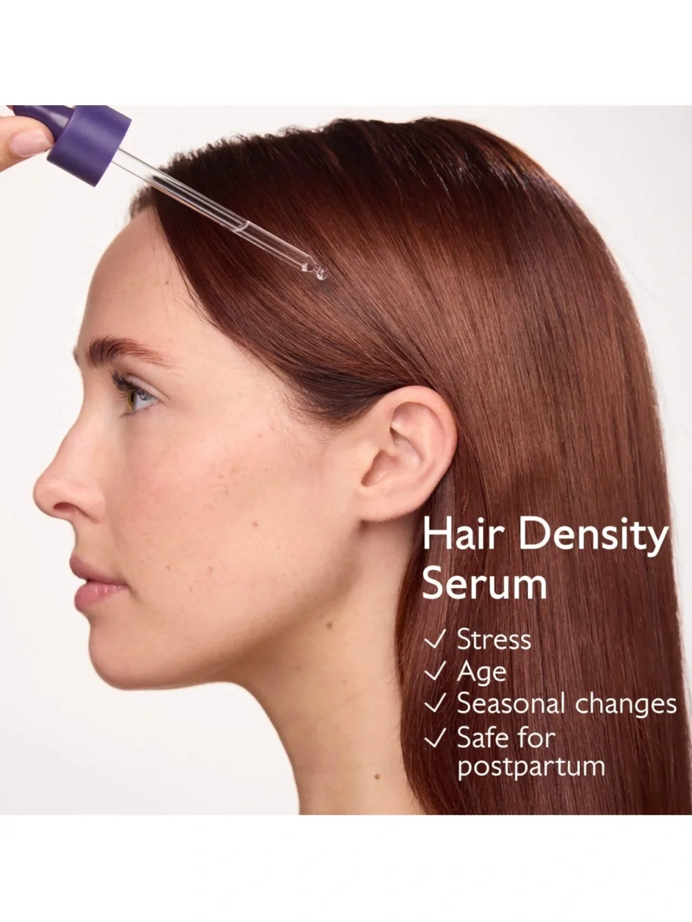 Caudalie Hair Density Serum for All Hair Types Thinning w Soothing Peptides NEW